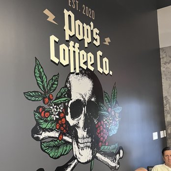 Pop’s Coffee - Art inside - Coffee & Tea Near Me - Roswell, Georgia
