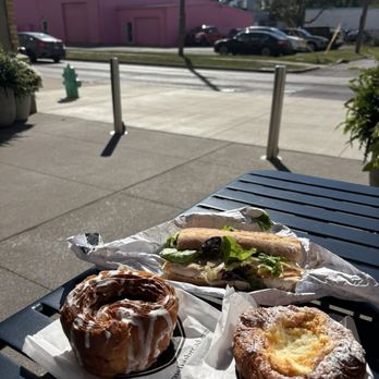 Amelia's -Stutz - Outdoor seating down the corridor - Bakeries Near Me - Indianapolis, Indiana