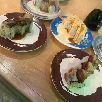 Kaizen Revolving Sushi - Dragon Roll, Aviators Roll - Sushi Bars Near Me - Las Vegas, Nevada