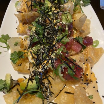 Yard House - Poke Nachos - New American Near Me - Carlsbad, California Yard House - Poke Nachos - New American Near Me - Carlsbad, California