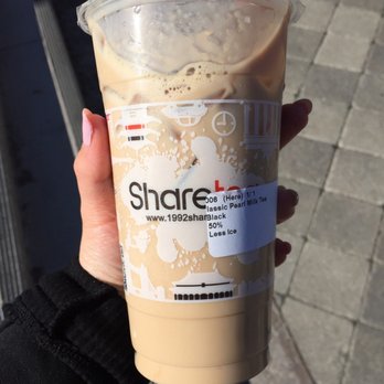 Sharetea - Black milk tea with boba - Bubble Tea Near Me - Santa Ana, California Sharetea - Black milk tea with boba - Bubble Tea Near Me - Santa Ana, California