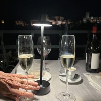 Las Tomasas - Cava to end the evening- courtesy of Alex, our server. - Spanish Near Me - Granada, GR