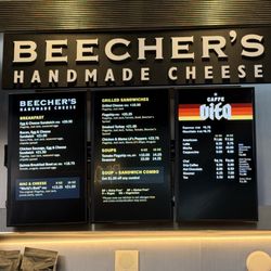 Beecher's Handmade Cheese - Menu/pricing (August 2026)