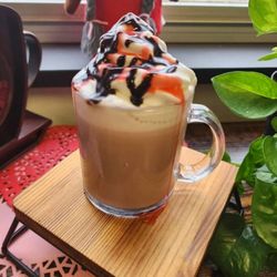 Julees Mocha - Lovely. Dark chocolate and strawberry latte