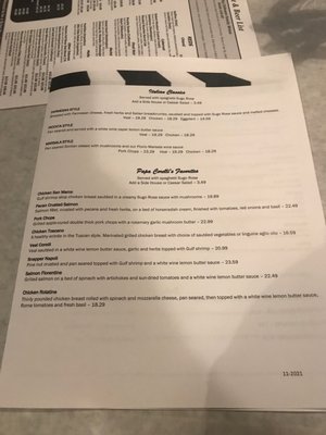 Menu photo 7 Corelli's Italian Cafe Sugar Land, TX