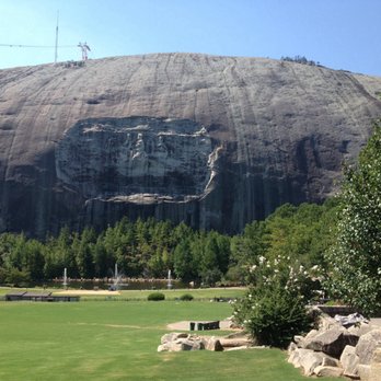 Stone Mountain Park - View of stone mountain from Memorial Hall - Parks Near Me - Stone Mountain, Georgia Stone Mountain Park - View of stone mountain from Memorial Hall - Parks Near Me - Stone Mountain, Georgia