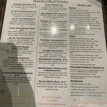 Local Goat - Drink menu. - New American Near Me - Pigeon Forge, Tennessee Local Goat - Drink menu. - New American Near Me - Pigeon Forge, Tennessee