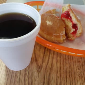 Rainbow Donuts - Jelly filled donut + coffee will make you rethink why you ever ordered anything else. - Donuts Near Me - Cerritos, California Rainbow Donuts - Jelly filled donut + coffee will make you rethink why you ever ordered anything else. - Donuts Near Me - Cerritos, California