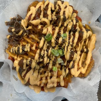 Katy Hoodadak - bulgogi waffle fries - Chicken Shop Near Me - Katy, Texas