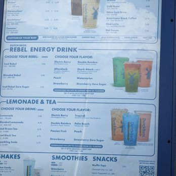 Dutch Bros Coffee - Menu - Juice Bars & Smoothies Near Me - Clermont, Florida