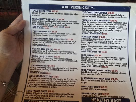 Menu photo 5 The Angry Elephant Little Elm, TX