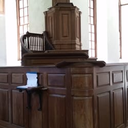 Historic Christ Church Foundation - Triple-decker pulpit
