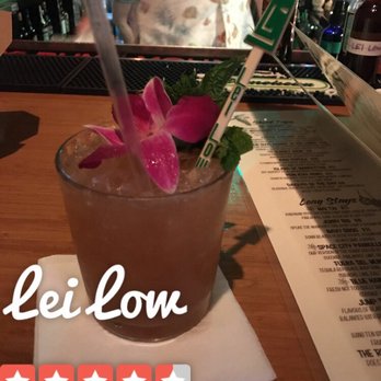Lei Low - My mai tai! With pineapple - Cocktail Bars Near Me - Houston, Texas