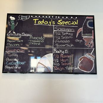 Mr. Pickle's Sandwich Shop - Special board. - Sandwiches Near Me - Paso Robles, California Mr. Pickle's Sandwich Shop - Special board. - Sandwiches Near Me - Paso Robles, California