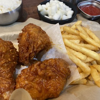 Chicken Bee - Dark side meal - drum and two thighs - Japanese Near Me - Greensboro, North Carolina