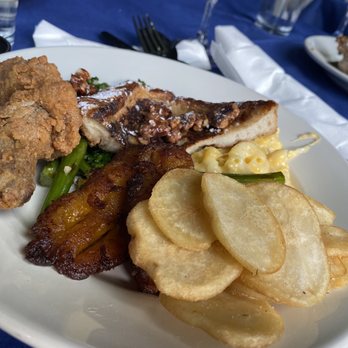 Focus Social Club - Fried chicken sweet plantains French toast broccolini potatoes mac & cheese - Social Clubs Near Me - Washington, DC, District of Columbia Focus Social Club - Fried chicken sweet plantains French toast broccolini potatoes mac & cheese - Social Clubs Near Me - Washington, DC, District of Columbia