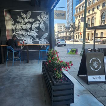 Motivat Coffee Roasters - Outside section - Coffee & Tea Near Me - Oakland, California