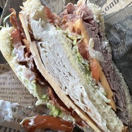 Their version of a club sandwich. Devine Their version of a club sandwich. Devine