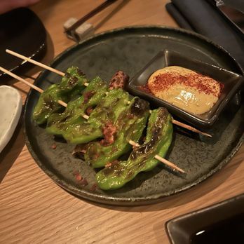 Hiroki-san - Shishito peppers - Japanese Near Me - Detroit, Michigan