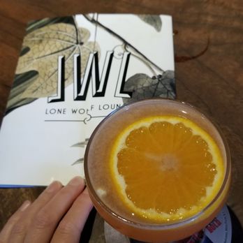 Lone Wolf Lounge - Pegu Club. Enjoying this classic Gin cocktail. Every sip was divine. - Tiki Bars Near Me - Savannah, Georgia