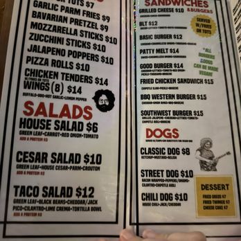 The Good Bar and Eatery - Snacks sandwiches salads dogs - Music Venues Near Me - Long Beach, California
