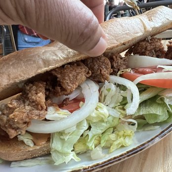 Southern Kin Cookhouse - Fried Oyster Po Boy Sandwich - Southern Near Me - Somerville, Massachusetts Southern Kin Cookhouse - Fried Oyster Po Boy Sandwich - Southern Near Me - Somerville, Massachusetts