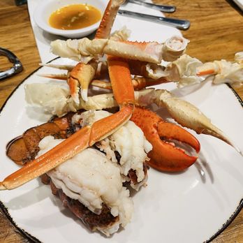 AYCE - Lobster tails and (served cold) crab legs. Side of Cajun drawn butter - Buffets Near Me - Las Vegas, Nevada
