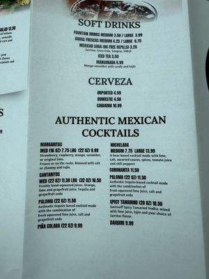 Menu photo 3 Taqueria Monarca Marshfield, WI