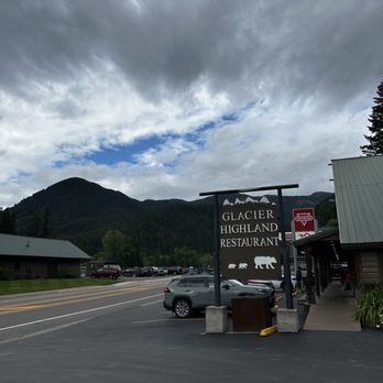 Glacier Highland Restaurant - Front signage - American Near Me - West Glacier, Montana Glacier Highland Restaurant - Front signage - American Near Me - West Glacier, Montana
