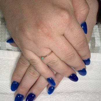 Excellent Nails - Beautiful blue dip Nails - Nail Salons Near Me - Mountain View, California Excellent Nails - Beautiful blue dip Nails - Nail Salons Near Me - Mountain View, California