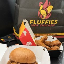 Fluffies Hot Chicken - Midtown - Chicken 5 Wings