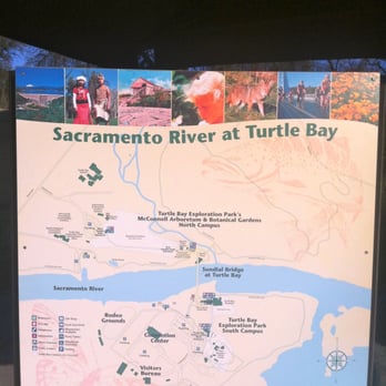 Sacramento River Rail Trail - Map of Turtle Bay area - Parks Near Me Sacramento River Rail Trail - Map of Turtle Bay area - Parks Near Me
