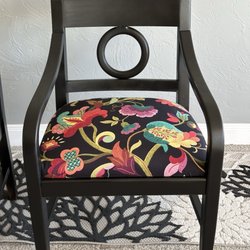 Double S Auctions - Reupholstered Chair