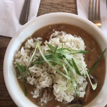 Peaches - Chicken and sausage gumbo - Southern Near Me - Brooklyn, New York Peaches - Chicken and sausage gumbo - Southern Near Me - Brooklyn, New York