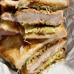 Pork Katsu Sandwiches