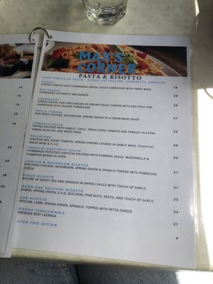 Menu photo 3 Max's Corner Essendon, VIC
