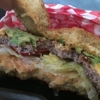 Cafe De Olla - Avocado bacon burger. Minus the bacon. - American Near Me - Burbank, California Cafe De Olla - Avocado bacon burger. Minus the bacon. - American Near Me - Burbank, California