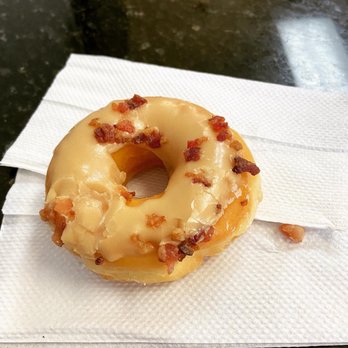 Lickin Good Donuts - The maple bacon donut - Donuts Near Me - Fairhope, Alabama