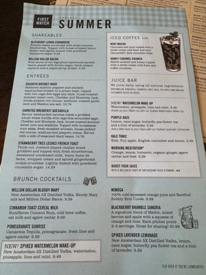 Menu photo 5 First Watch Houston, TX