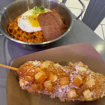 Poké Cafe - Kimchi Fried Rice and Kdog! - Hawaiian Near Me - Charlotte, North Carolina
