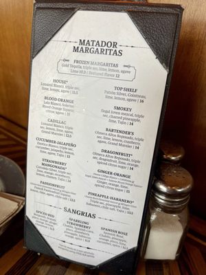 Menu photo 1 Matador Meridian Meridian, ID