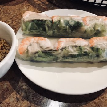 Pho 602 Vietnamese Restaurant - spring rolls for our appetizer. - Vietnamese Near Me - Phoenix, Arizona