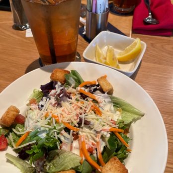 BJ's Restaurant & Brewhouse - Garden salad with ranch dressing - Breweries Near Me - Phoenix, Arizona BJ's Restaurant & Brewhouse - Garden salad with ranch dressing - Breweries Near Me - Phoenix, Arizona