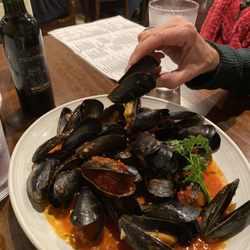 Pomodoro Pizza & Italian Restaurant - And we tried the mussels. Excellent as well!