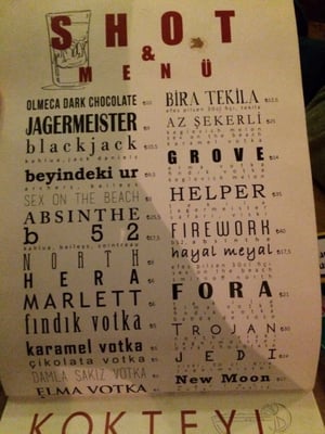 Menu photo 7 Kharon Istanbul, 34