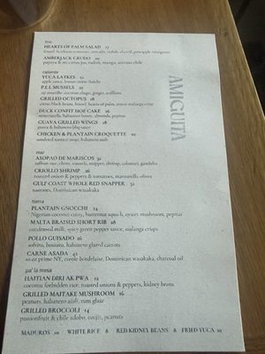 Menu photo 2 Amiguita Los Angeles, CA