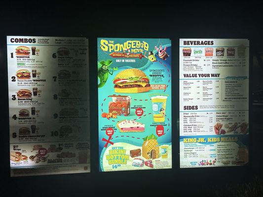 Menu photo 1 Burger King Weston, FL Menu photo 1 Burger King Weston, FL
