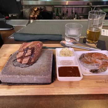 insideOUT - Hot Stone steak and skrimps - Lounges Near Me - San Diego, California