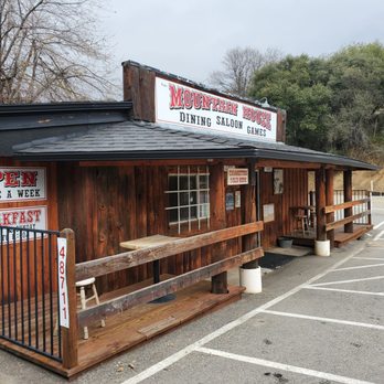 Baker Mountain House - the outside of the restaurant - Burgers Near Me - Badger, California