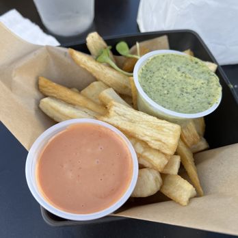 Buen Provecho - Yucca fries - Latin American Near Me - Albuquerque, New Mexico Buen Provecho - Yucca fries - Latin American Near Me - Albuquerque, New Mexico